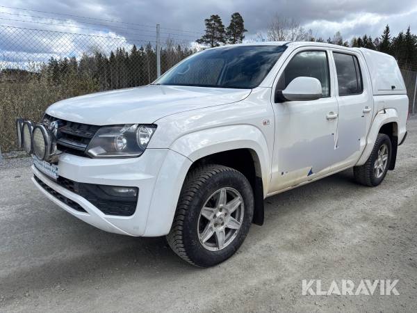 Pickup Volkswagen Amarok v6 4-motion med kåpa