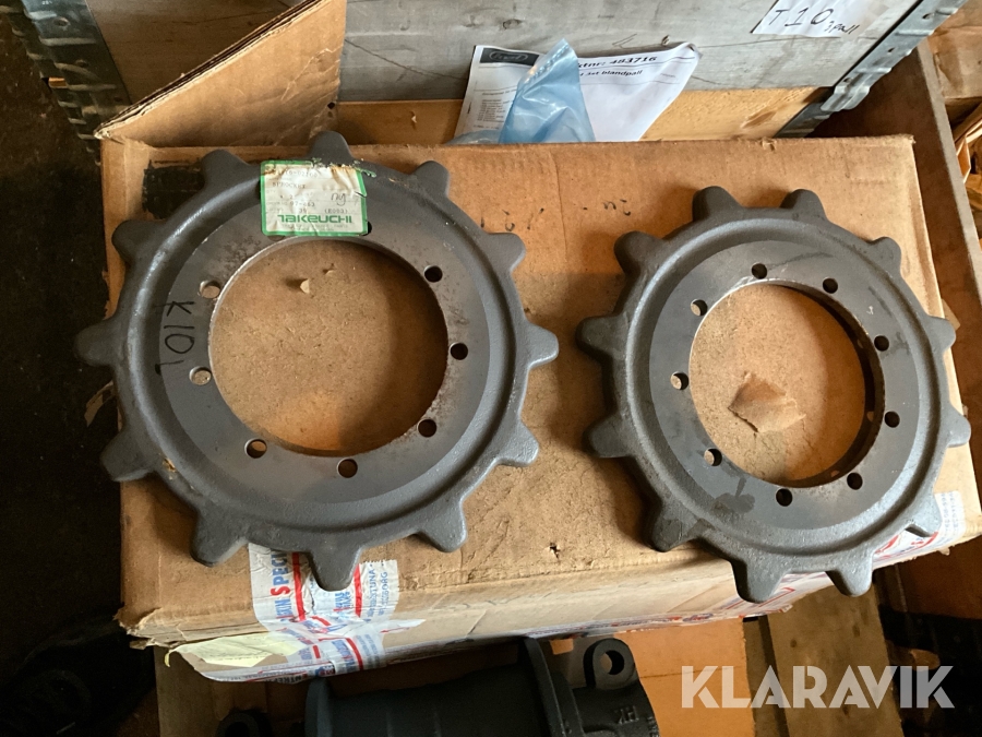 Kedjehjul Takeuchi 04116-02100 2 st