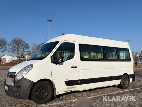 Färdtjänstbuss klass 1 Opel Movano Van 3.5t 2.3 CDTI 130 hk