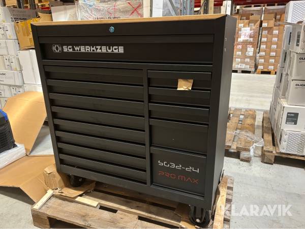 Verktygsvagn SG Werkzeuge SG32-24 PRO MAX NY