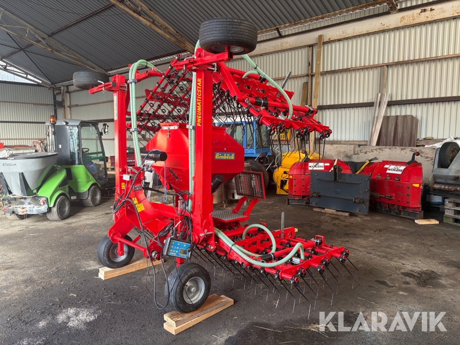 Ogräsharv Einböck Pneumaticstar 600 låg drifttid