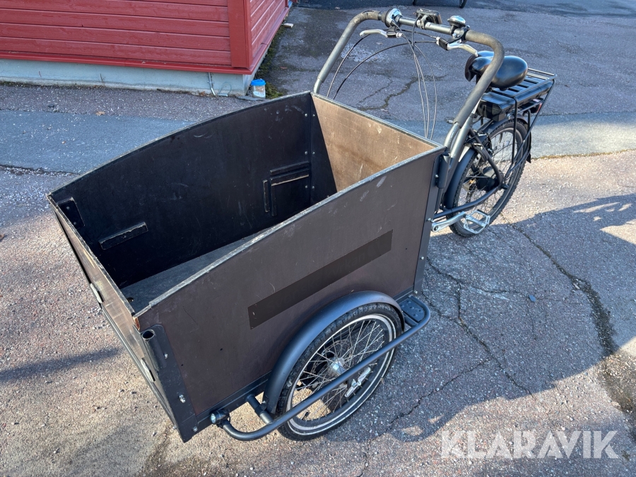 Lådcykel-el Cargobike