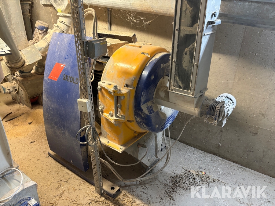 Skivkvarn Discmill Skiold SK 10T för spannmål