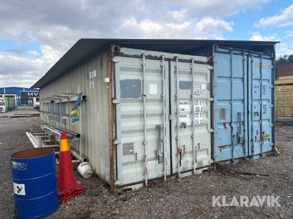 Containrar/ förråd 2 st 40 fot