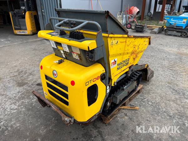 Sjävllastardumper Wacker Neuson DT08 D