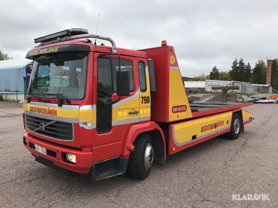 Bärgningsbil Volvo FL6 Bro Bärgningsbygge