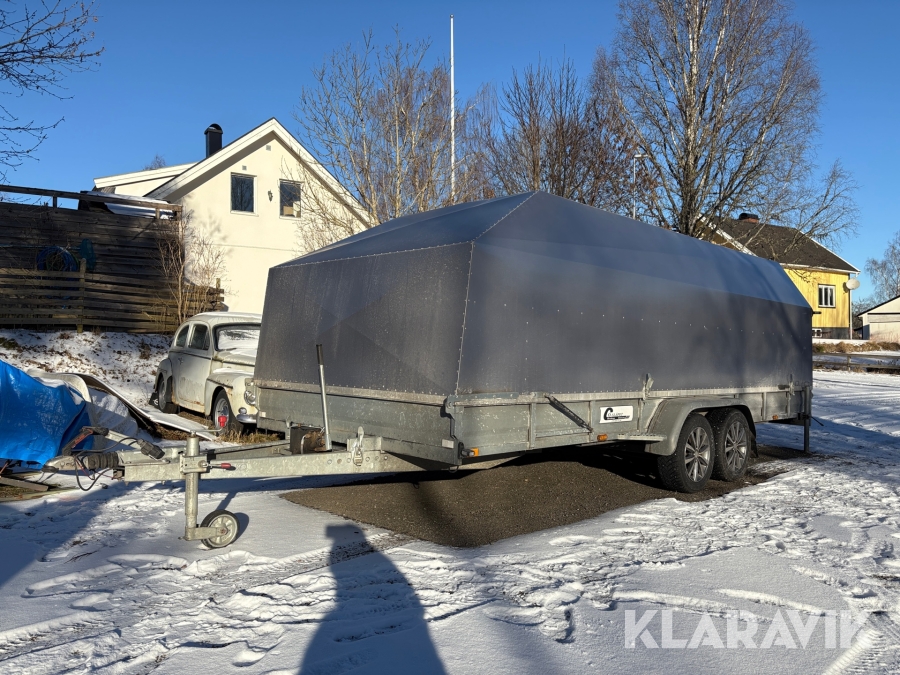 Kåpsläp CO-Släpet med tipp
