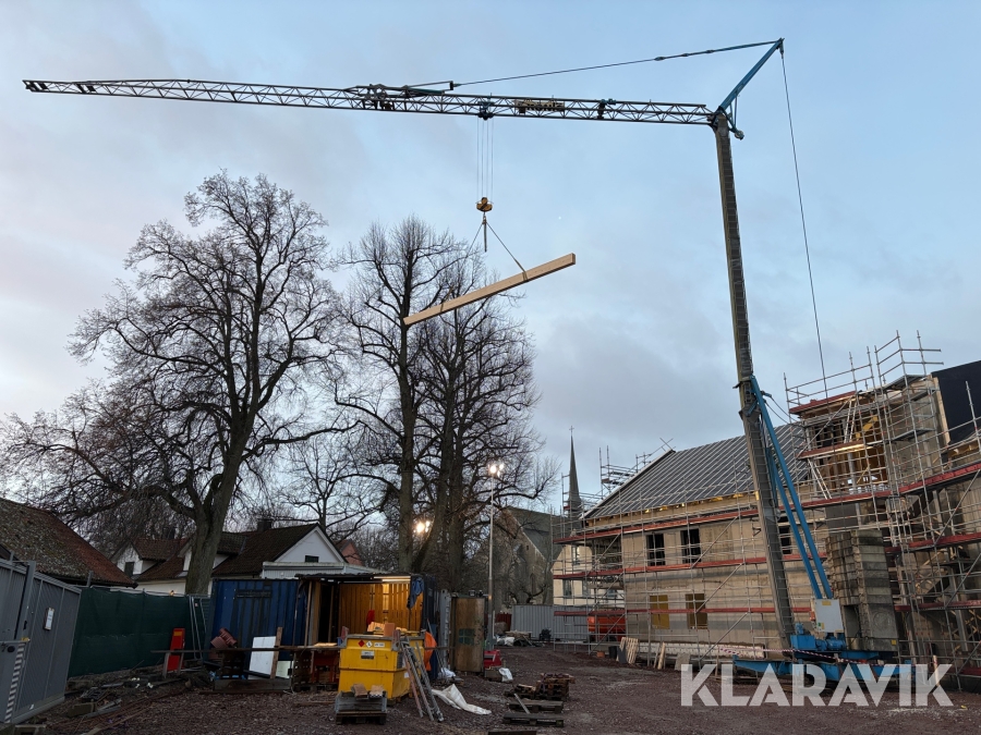 Självresande kran / Byggkran König Crain K 1030 H-2 radiostyrd