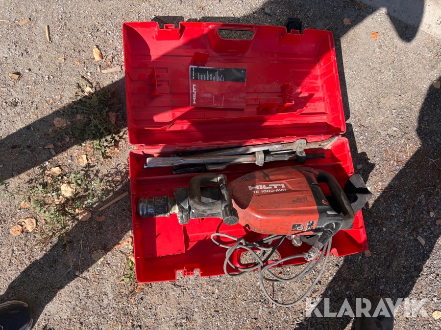 Borrhammare Hilti TE 1000 AVR