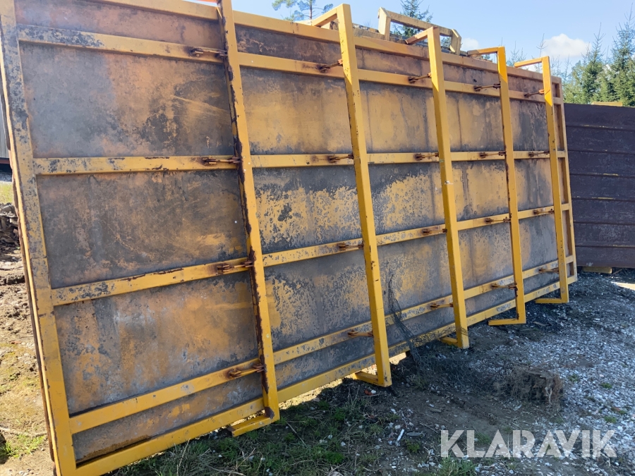 Tak till lastväxlarflak 3st 6meter