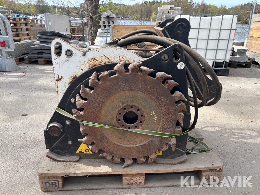 Asfaltsfräs till grävmaskin Simex PLB 450