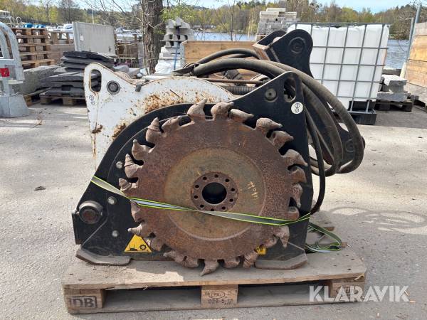 Asfaltsfräs till grävmaskin Simex PLB 450