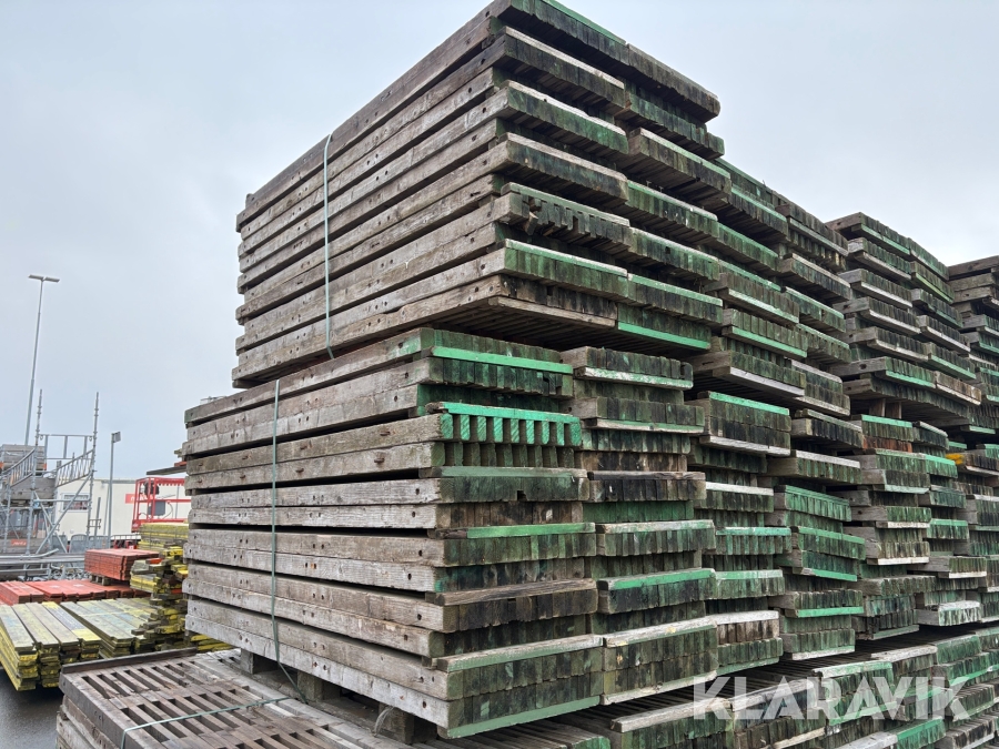 Trätrall / Plattformar Haki 2 m 124 st