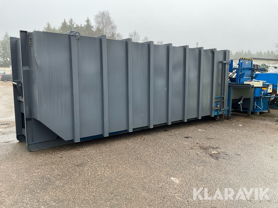 Skruvkomprimator Europress WM inklusive container
