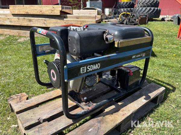 Elverk SDMO DX 6000 TE XL