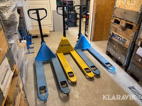 Palldragare Aj & Biltema 2500 kg 3 st