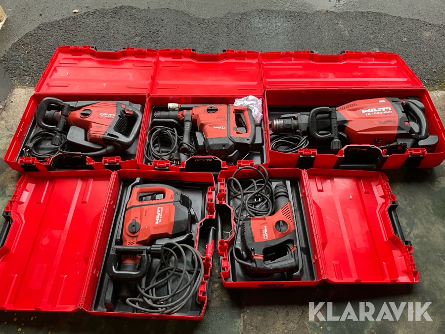 Bilningsmaskin / borrhammare Hilti 5st