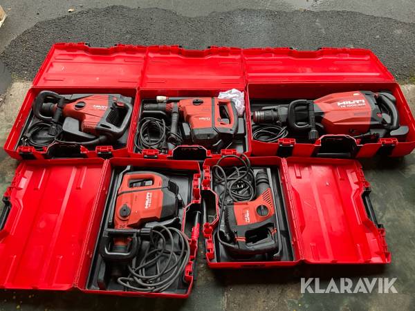 Bilningsmaskin / borrhammare Hilti 5st