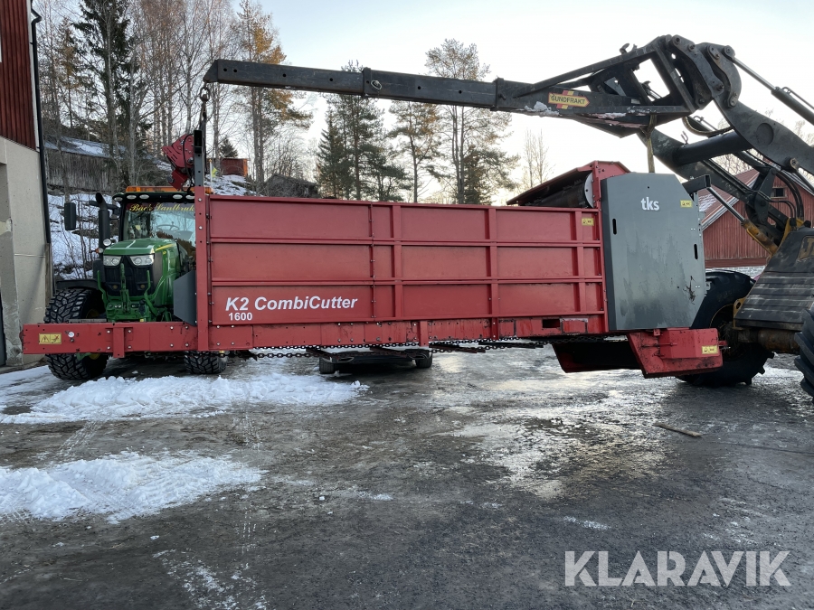 Utfodringsmaskin TKS K2 CombiCutter 1600