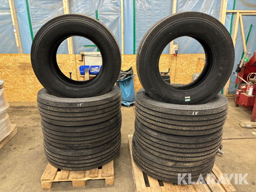 Lastbilsdäck 315/70R22,5 Wind Power WSR36 8 st