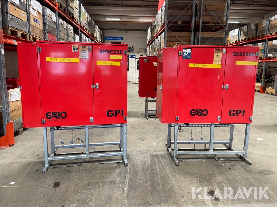 Huvudcentraler Garo ZFSF 250 GPI 2st