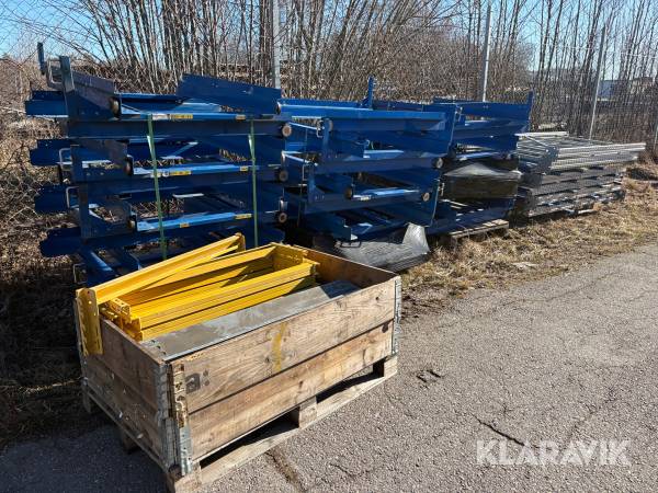 Pallställage, utdragsenheter GBD 7161 gavelhängda