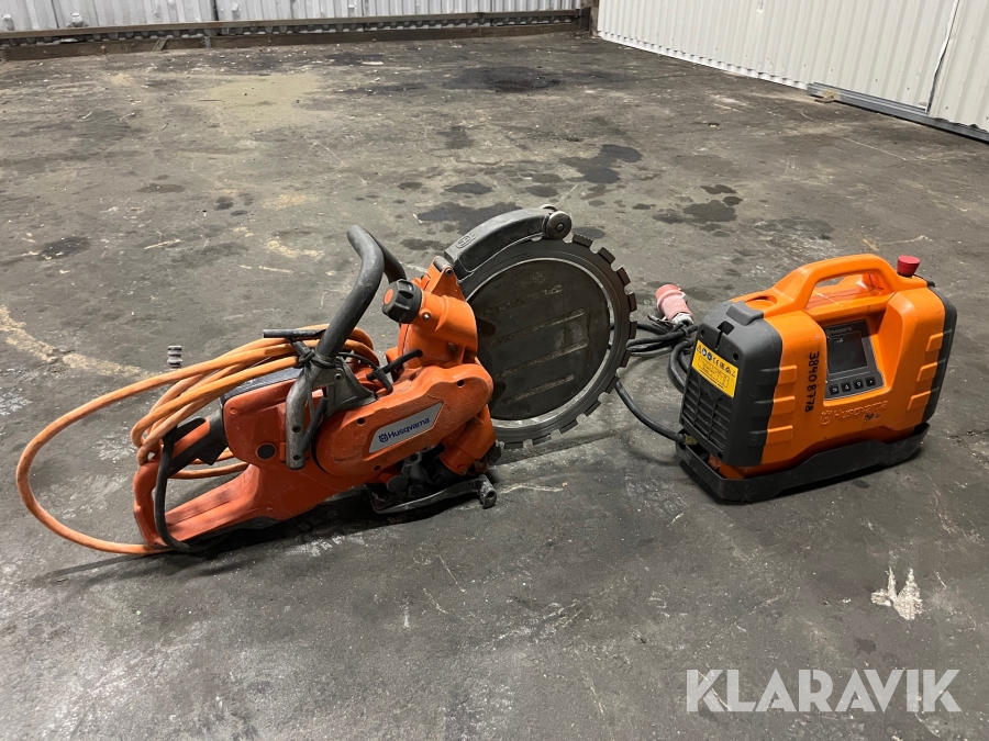 Betongsåg Husqvarna K 6500 Ring med kraftaggregat