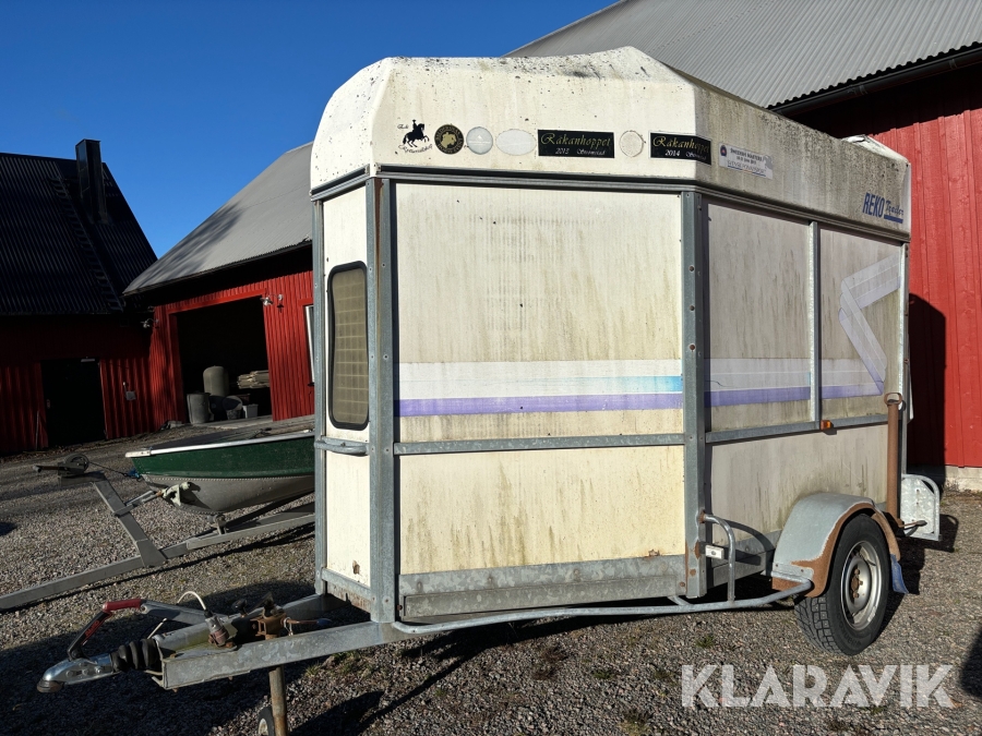 Hästtransport Rekotrailer