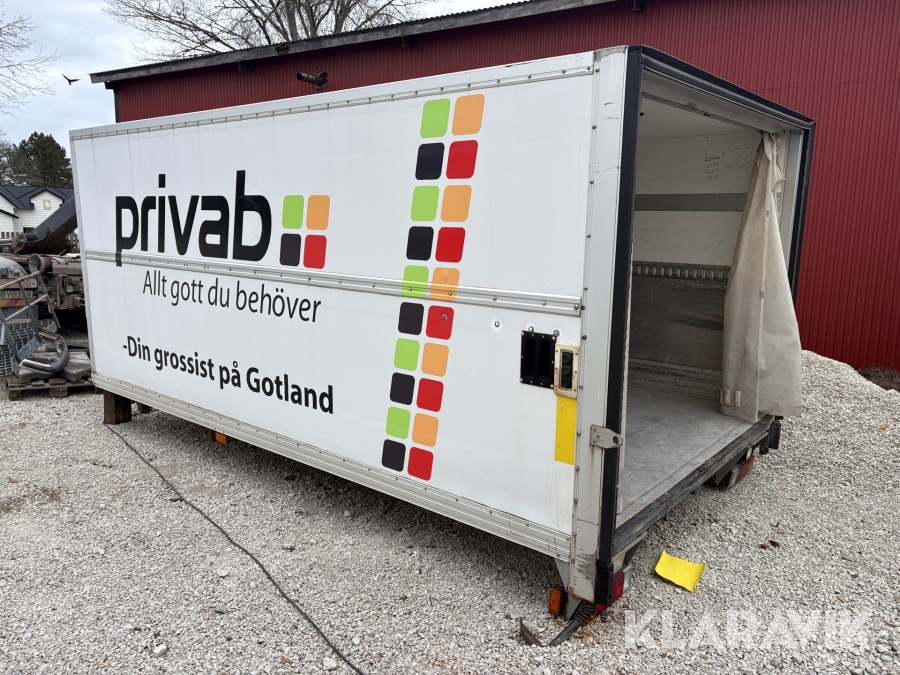 Lastbilsskåp Sala 3x2,6m