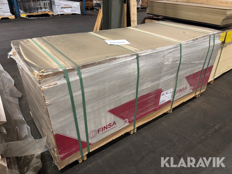MDF skivor 2050x837x3mm 240st