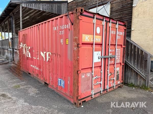 Container 20-fot isolerad