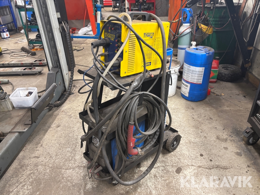 Tigsvets och plasmaskärare GSY / Biltema TIG 180 / PC 40