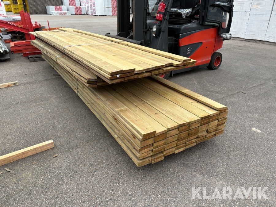 Virke tryckimpregnerat