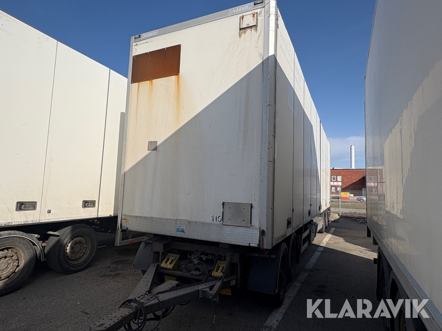 Släp Närko D4HB13L61 till tung lastbil 