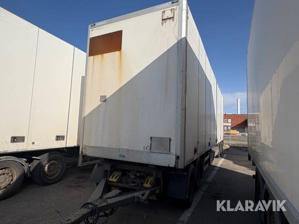 Släp Närko D4HB13L61 till tung lastbil 