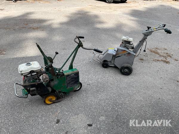 Kantskärare och torvupptagare Weelu & Ryan
