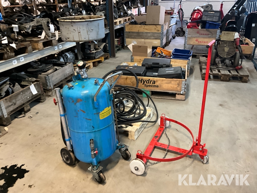 Oljeuppsamlingsutrustning