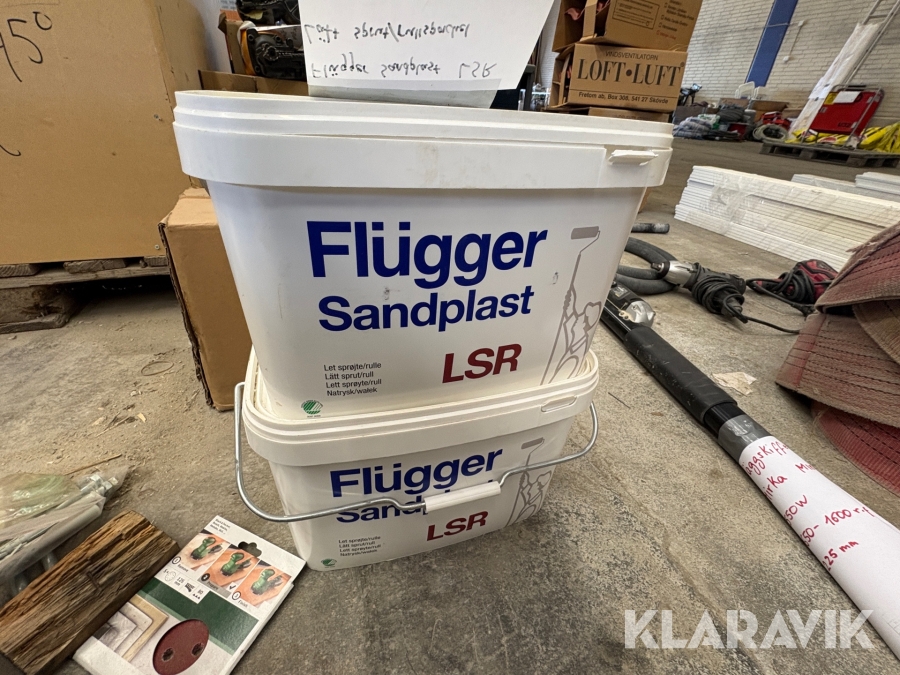 Flügger Sandplast LSR Flugger Lätt sprut/rullspackel