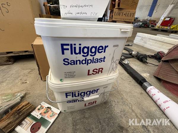 Flügger Sandplast LSR Flugger Lätt sprut/rullspackel