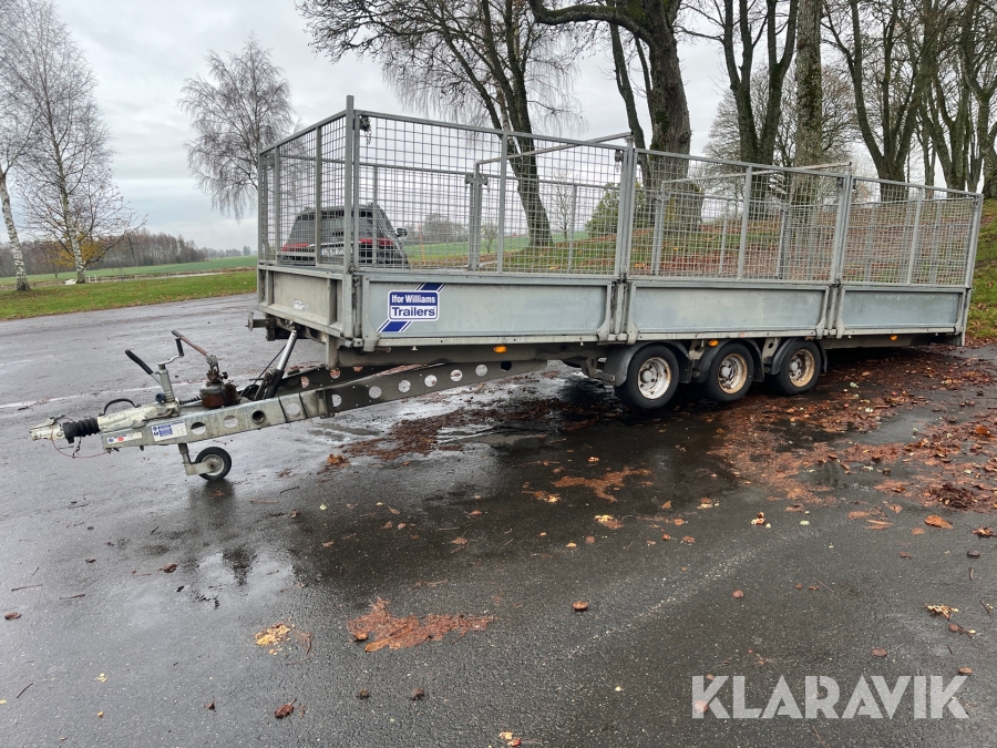 Personbilssläp Ifor williams TB