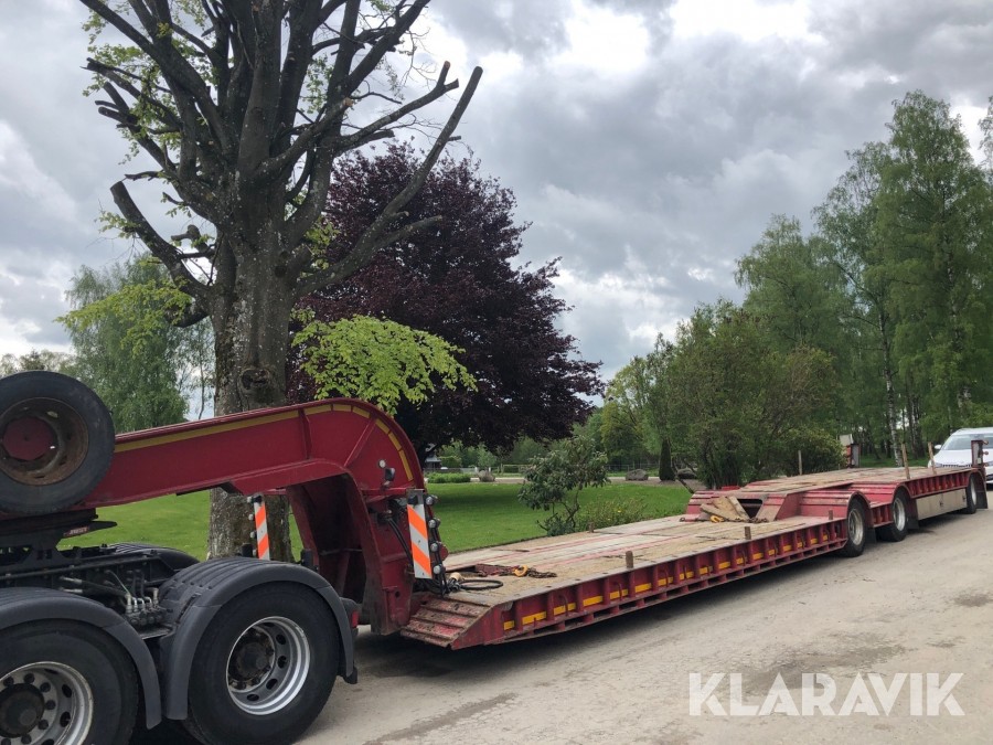 Maskintrailer Hafo H473 Plssbo