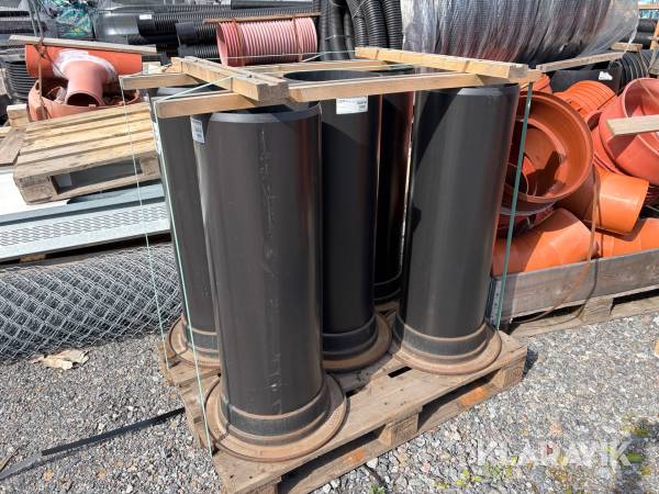 Teleskopbetäckning Pipelife 10 st