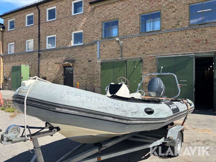 Ribbåt Zodiak PRO 12 Yamaha Four stroke 80