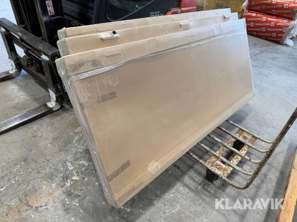 Ytterdörrar Beijer 9x21 svarta 2 vänsterhängda & 1 höger