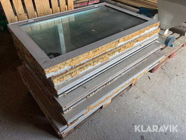 Skottsäkra fönster Designglas Larm DG95 10st