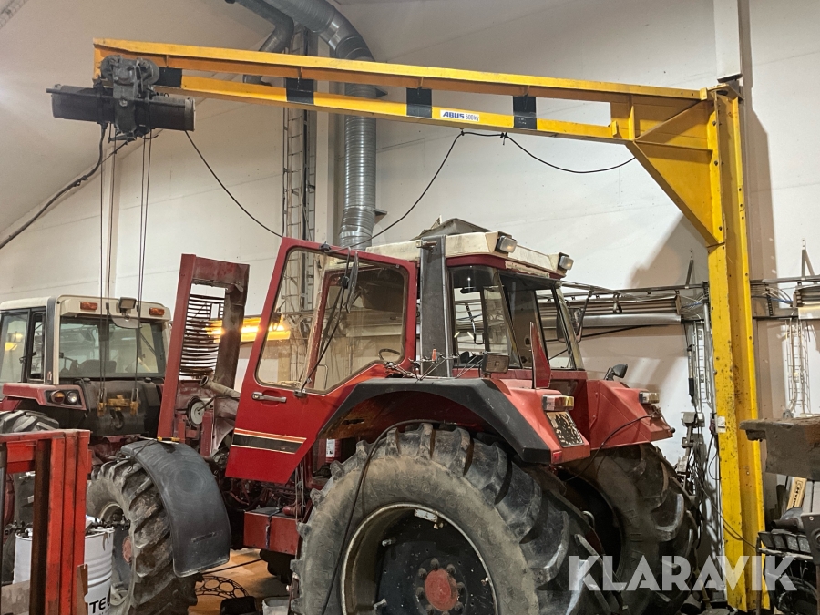 Pelarsvängkran med telfer Abus 500Kg