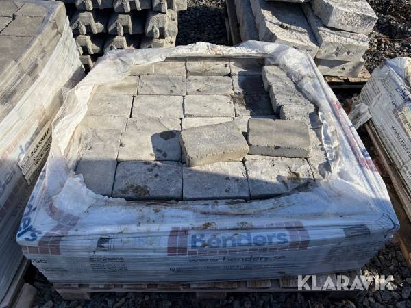 Marksten Benders Troja antik hel gråmix 210 x 140 x 50 mm ca 10 m2 1 pall