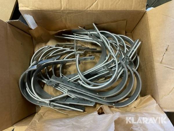 Hängränne krokar Planja krok 125 mellan