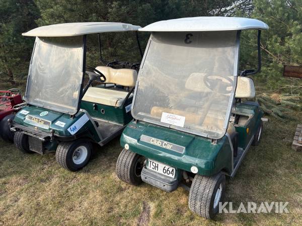 Golfbil Club Car DS + reservdelsbil