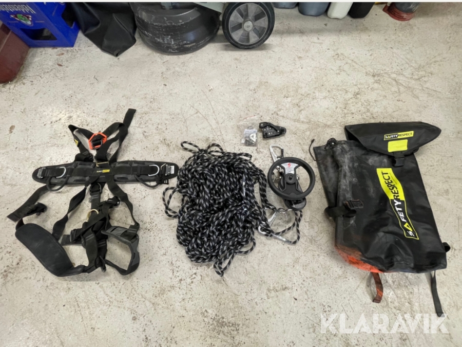 Räddningsutrustning fallskydd Safetyrespect